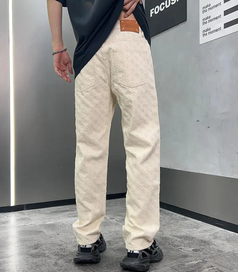 Off White Crafted Relaxed Jeans