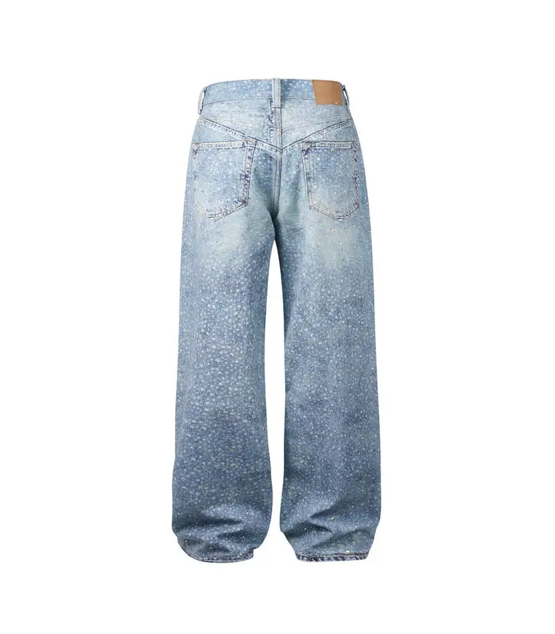 Crystal Relaxed Loose Jeans