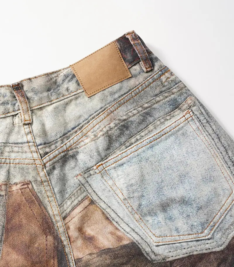 Cowboy Relaxed Loose Jeans