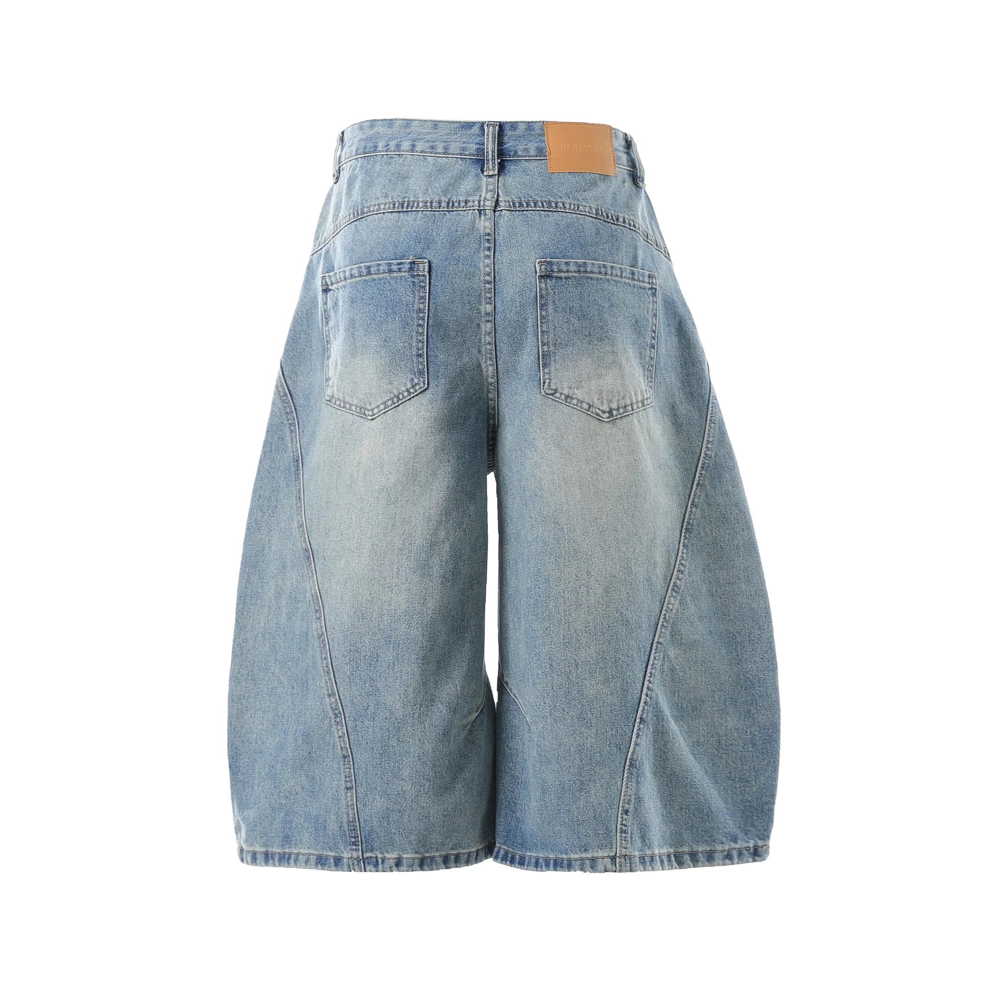 Light Blue Vintage Korean Jorts
