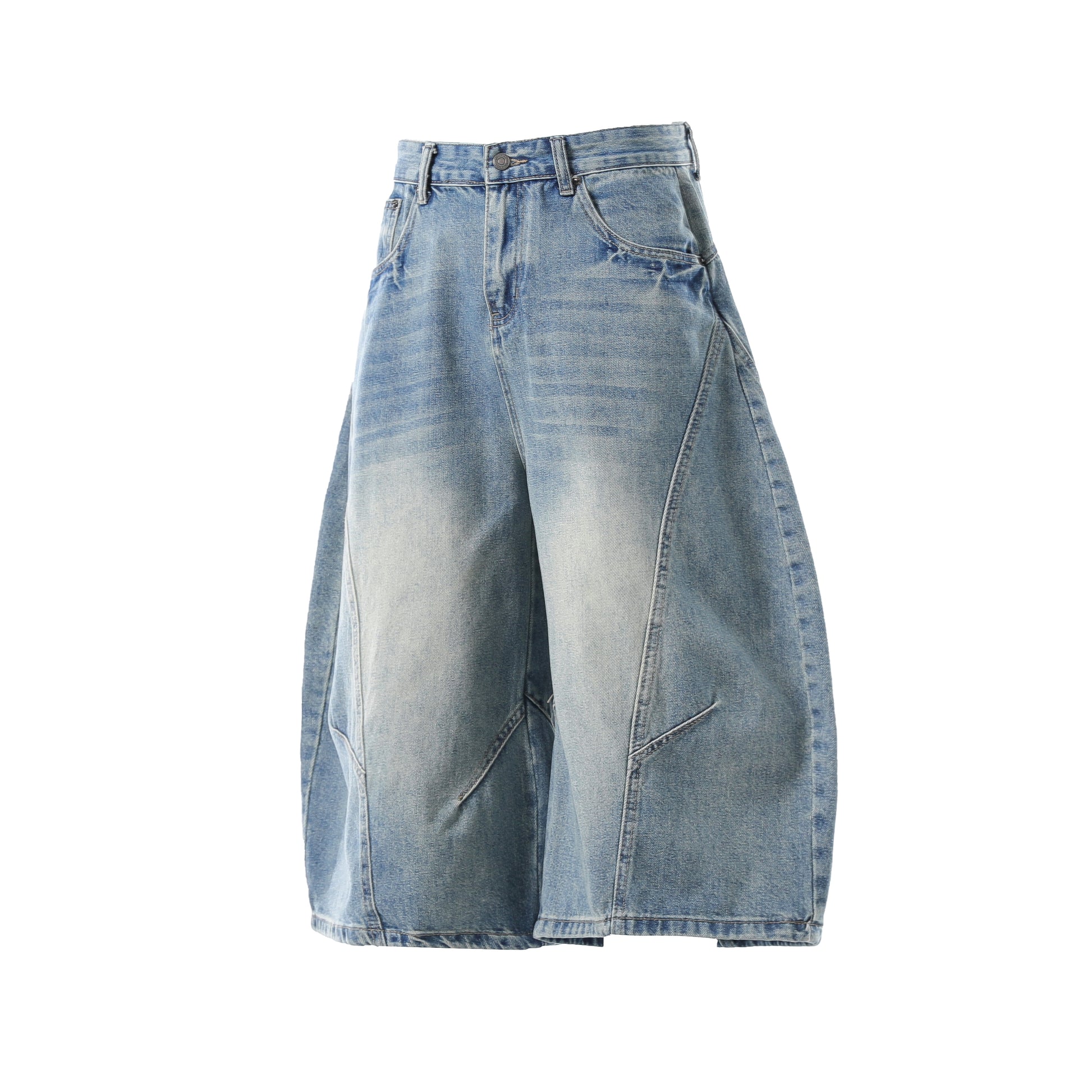 Light Blue Vintage Korean Jorts