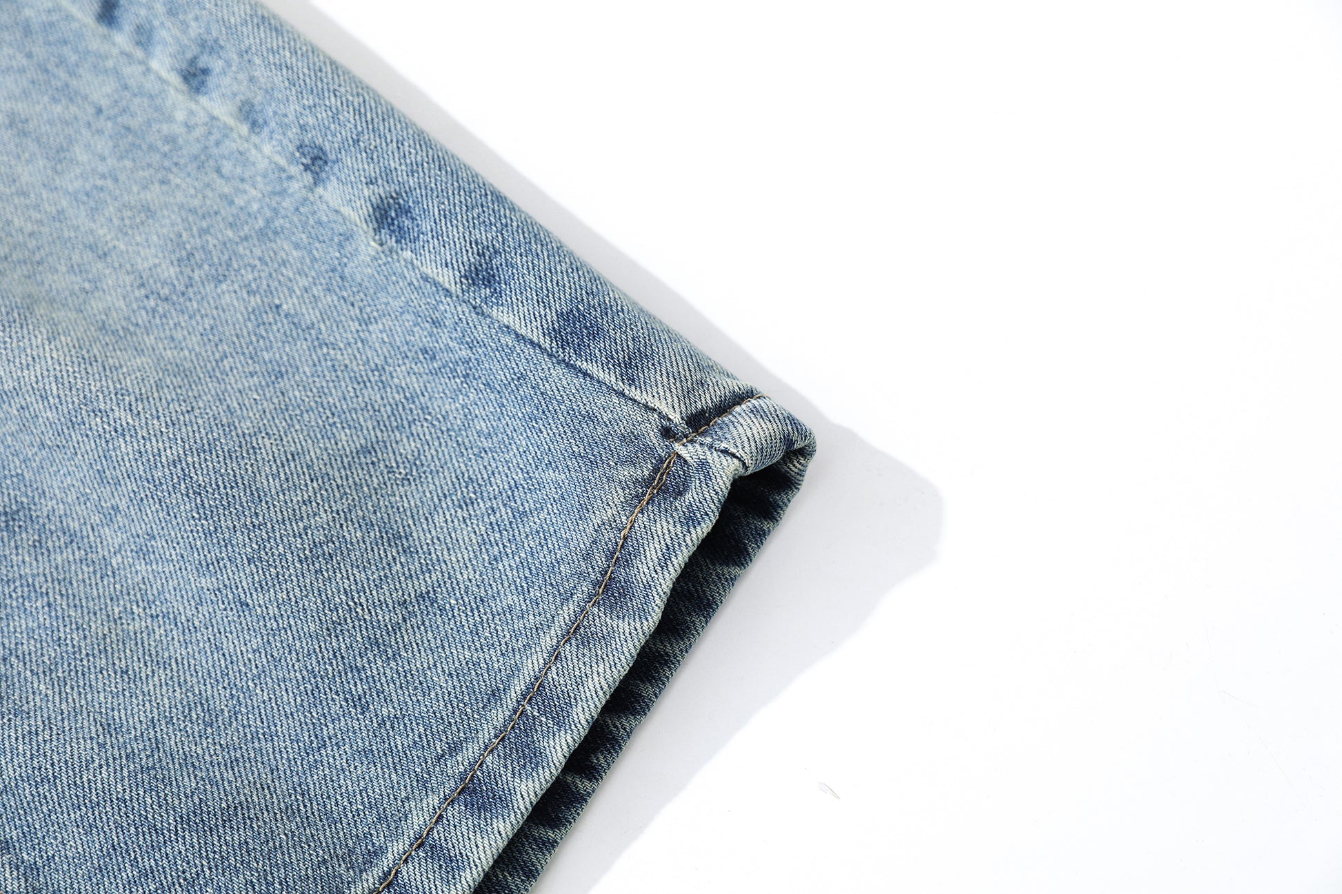 Light Blue Vintage Korean Jorts