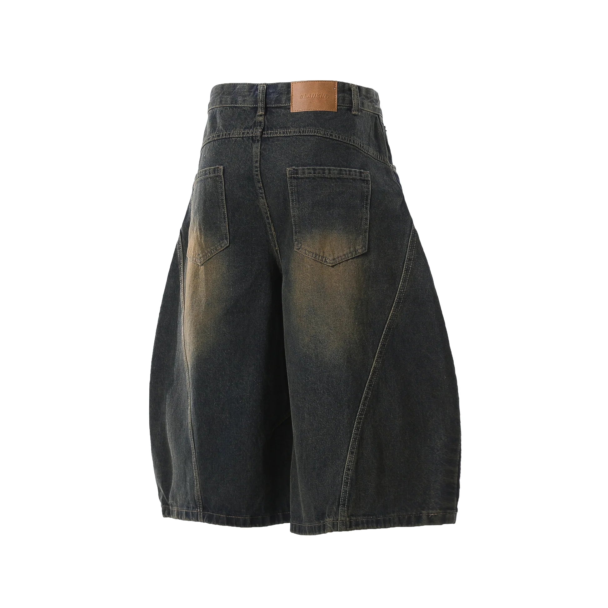 Retro Blue Vintage Korean Jorts