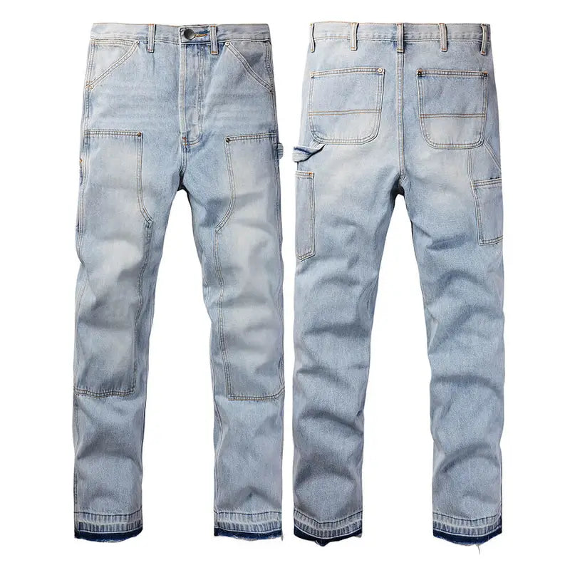 Light Blue Chaps Slim Fit Jeans