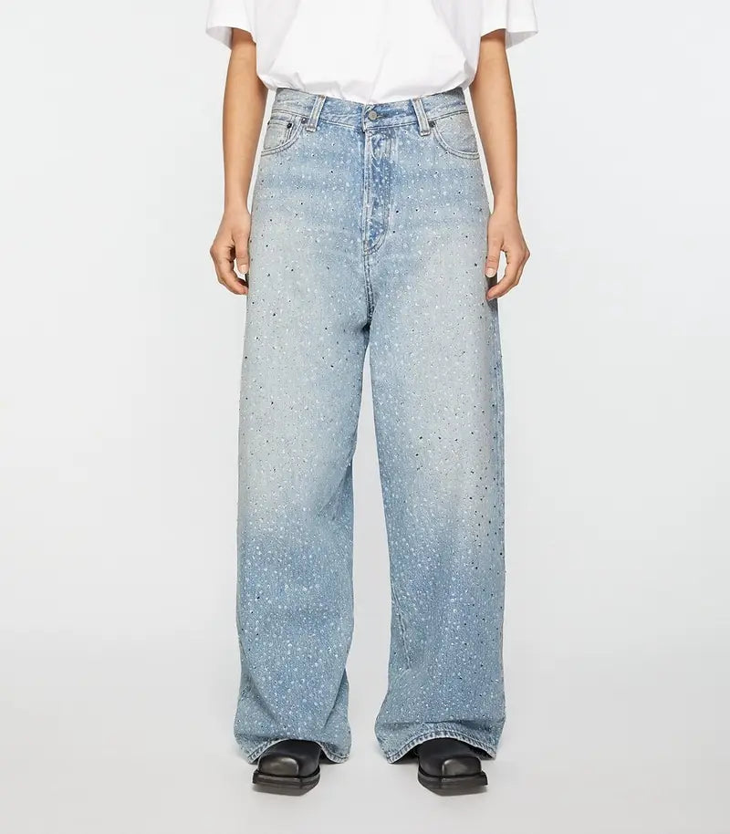 Crystal Relaxed Loose Jeans