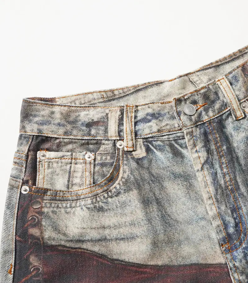 Cowboy Relaxed Loose Jeans