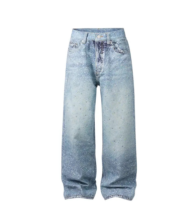 Crystal Relaxed Loose Jeans