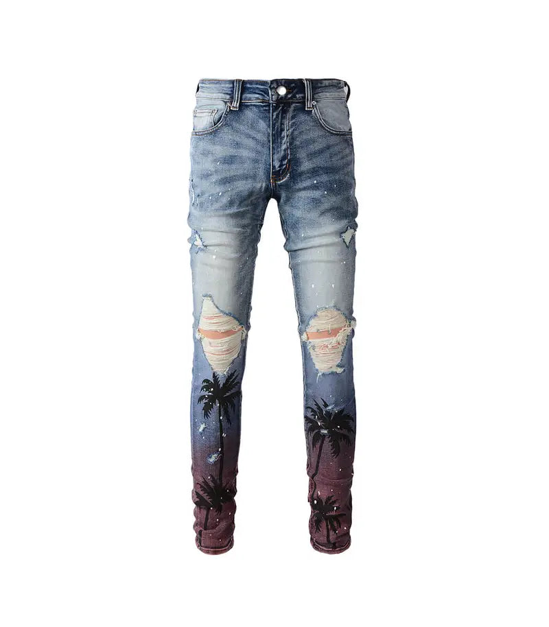 Palm Skinny Jeans