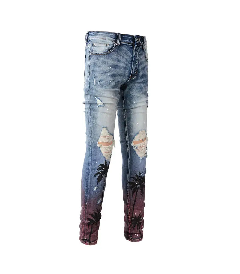 Palm Skinny Jeans