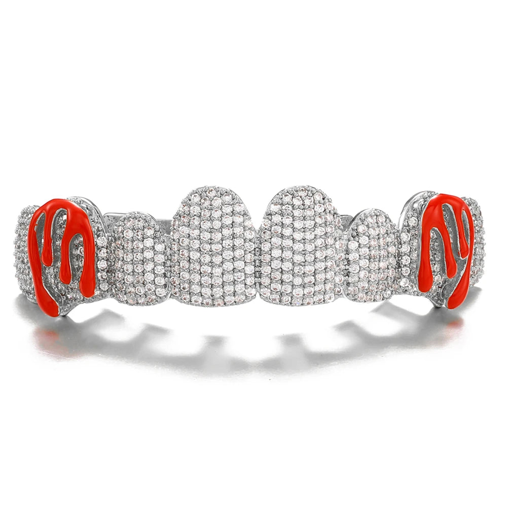 Pure ice blood Grillz 6x6