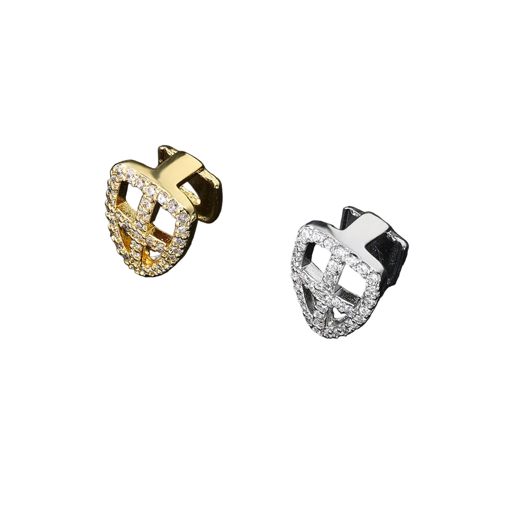 Iced out cage grillz