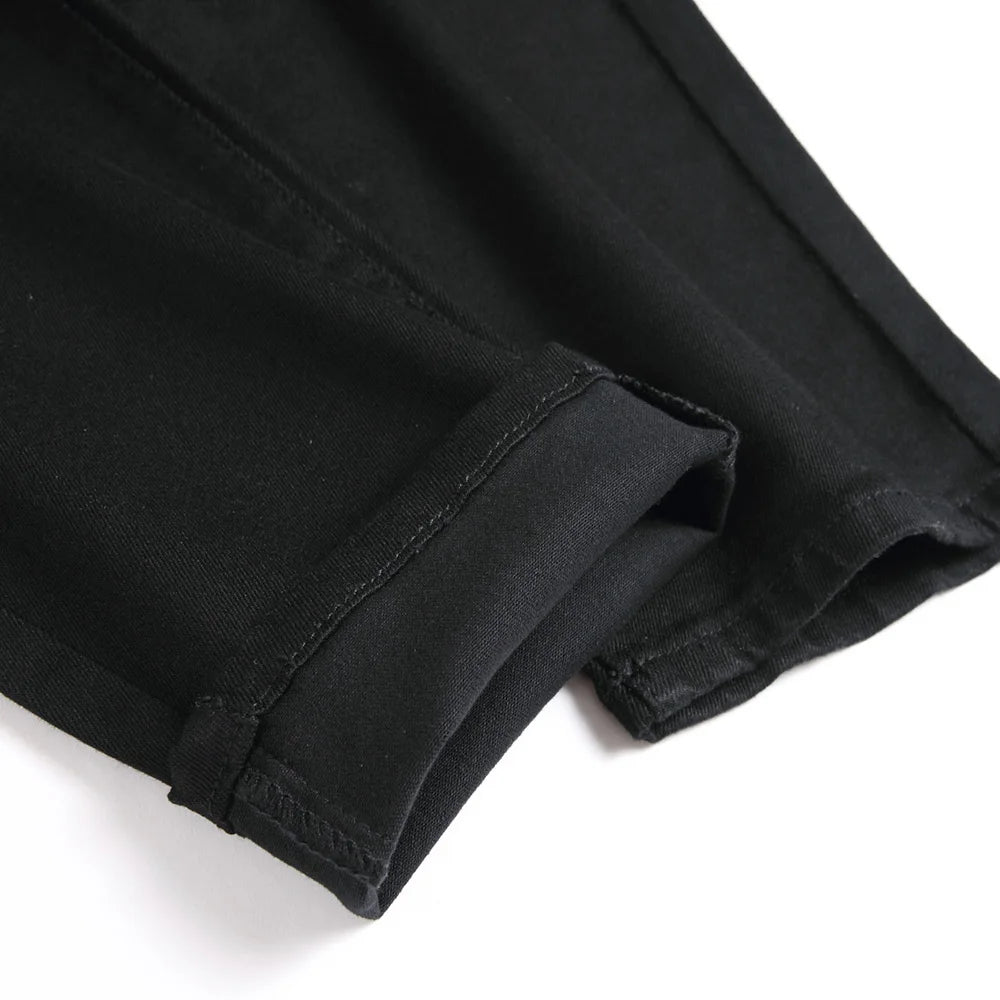 Classic Black Slim Fit Jeans