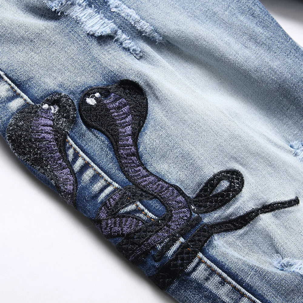 Purple Mamba Slim Fit Jeans