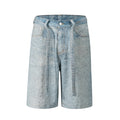 Blue Diamonds Jorts