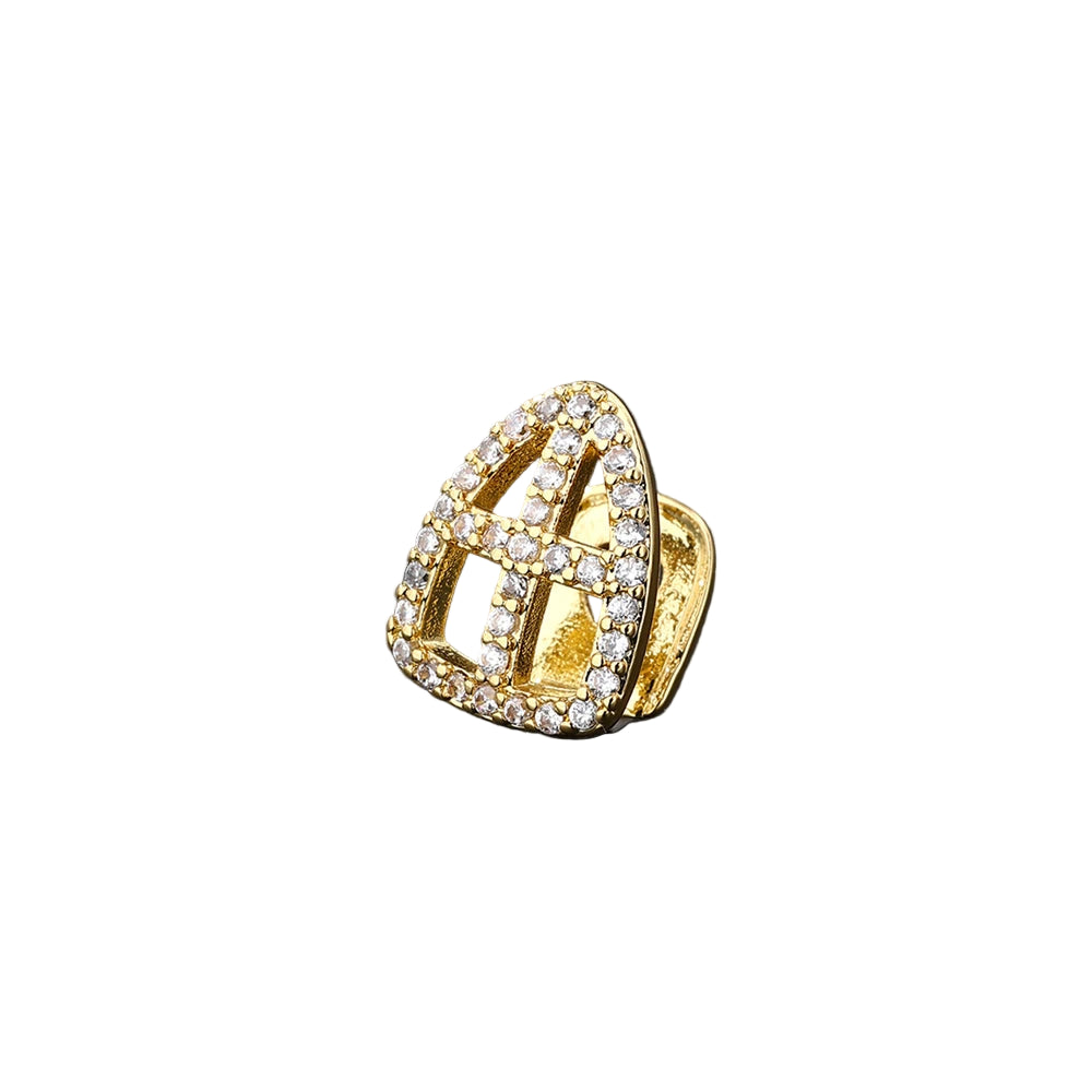 Iced out cage grillz