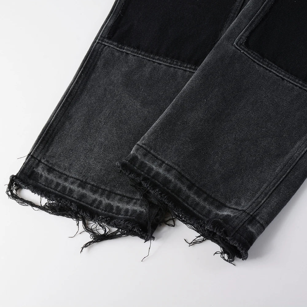 Black Chaps Relaxed Jeans