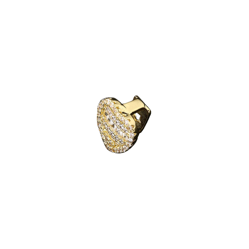 Iced-out mono Grillz