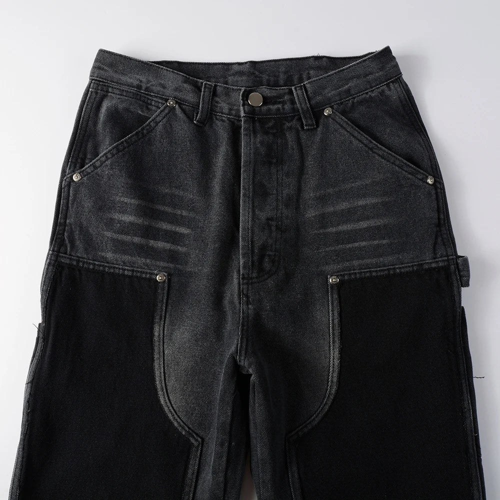 Black Chaps Relaxed Jeans