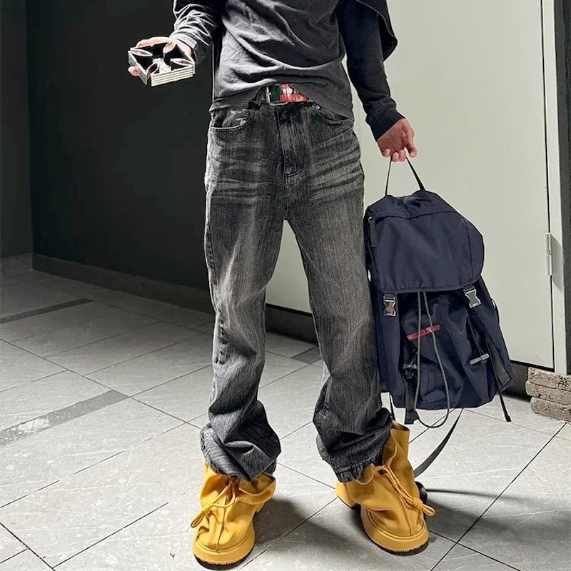 Ripped Stacked Jeans