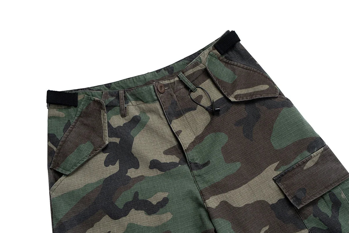 Detachable Camo Jeans