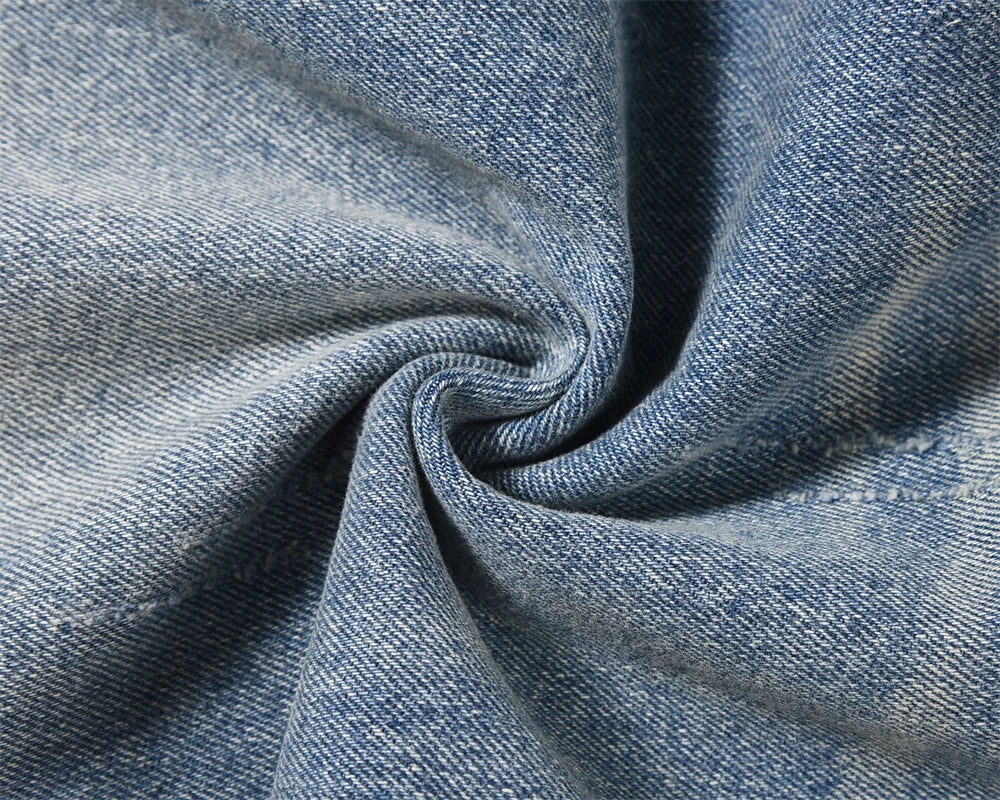 Scraped Flared Jeans