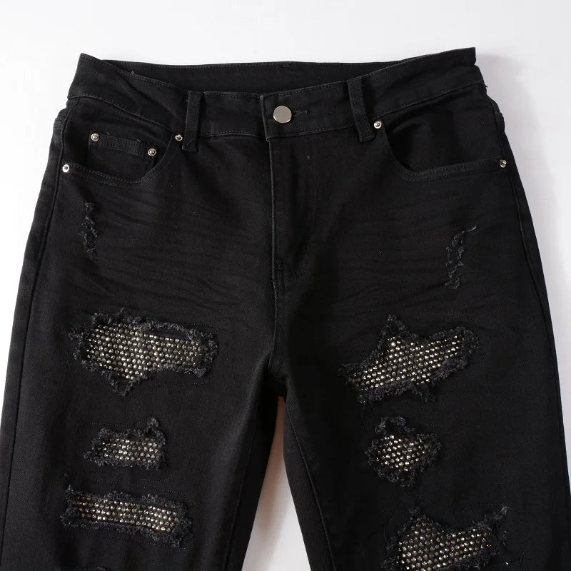 Dark Diamond Skinny Jeans