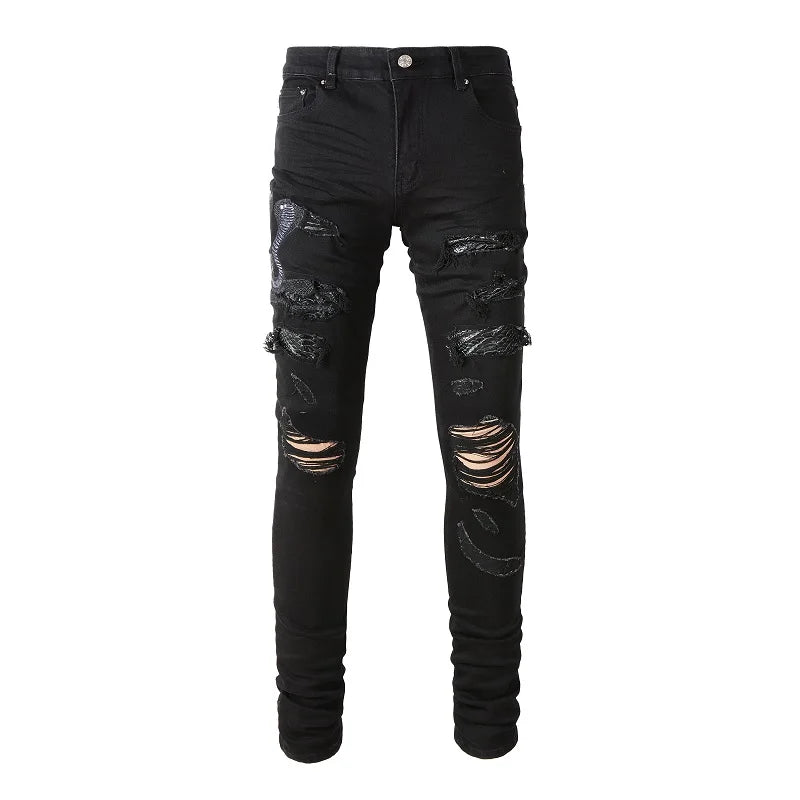 Black Mamba Skinny Jeans