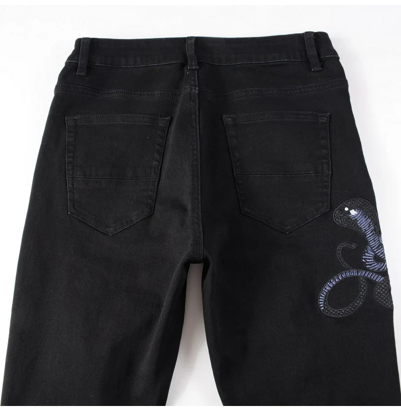 Black Mamba Skinny Jeans