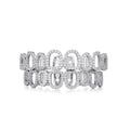 Iced-out hollow Grillz 8x8