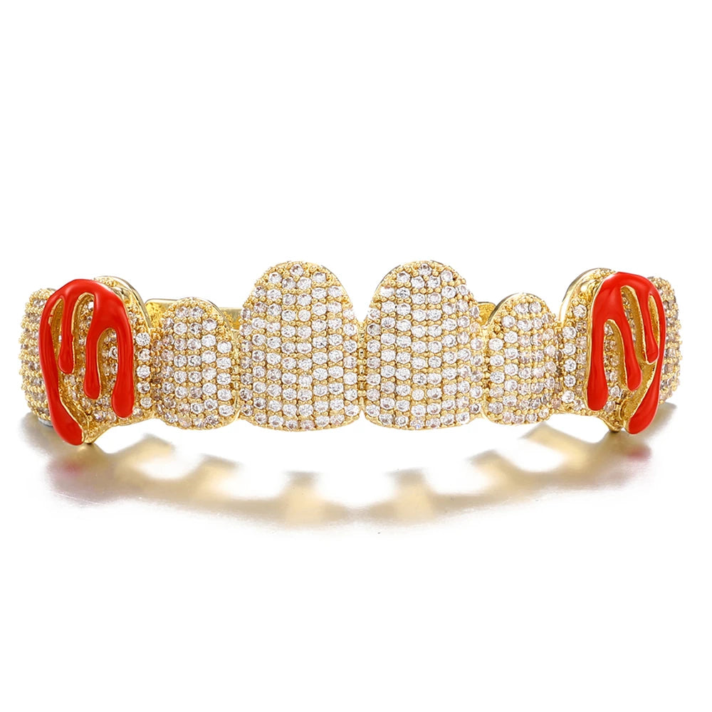 Pure ice blood Grillz 6x6