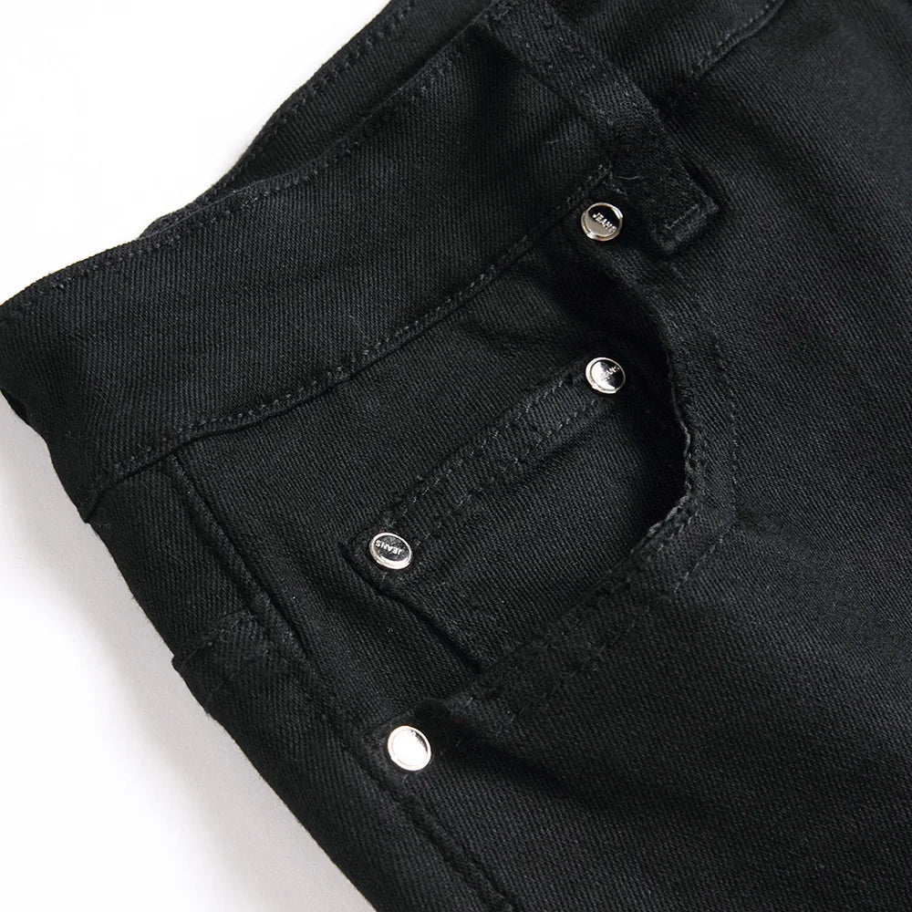 Classic Black Slim Fit Jeans