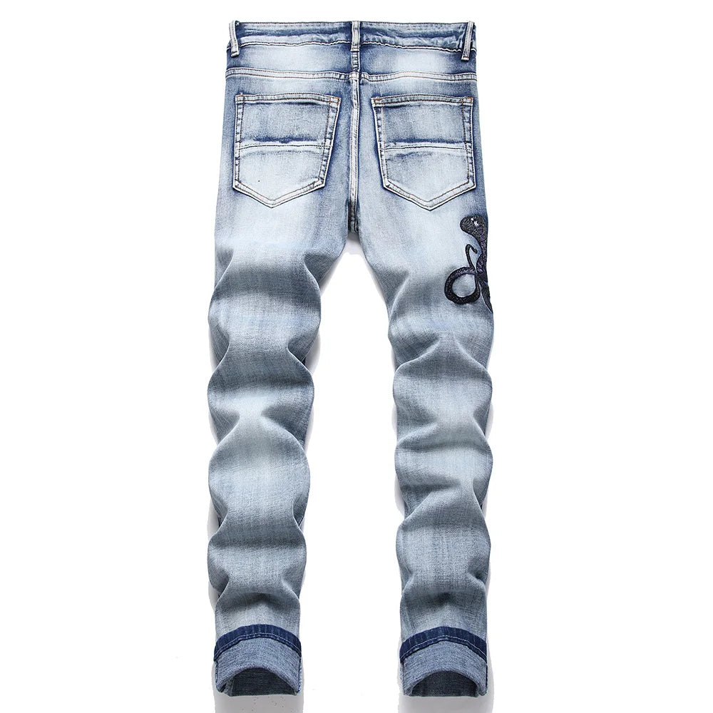 Purple Mamba Slim Fit Jeans