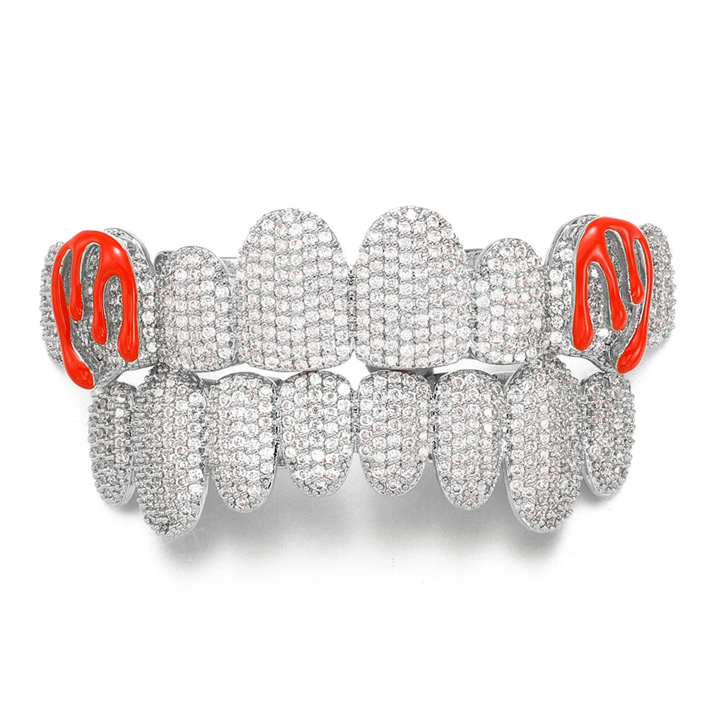 Pure ice blood Grillz 6x6