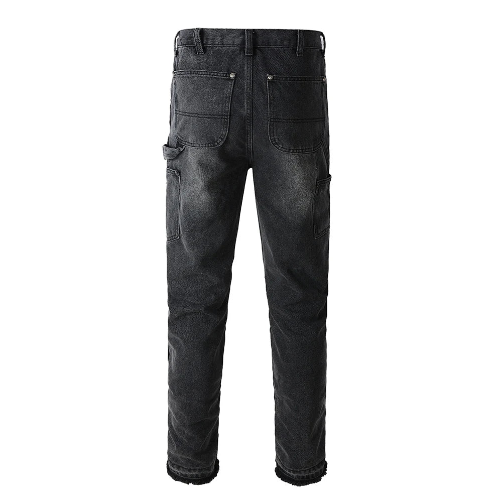 Black Chaps Relaxed Jeans