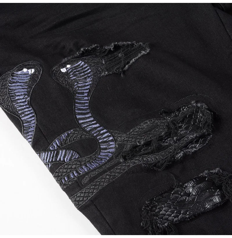Black Mamba Skinny Jeans