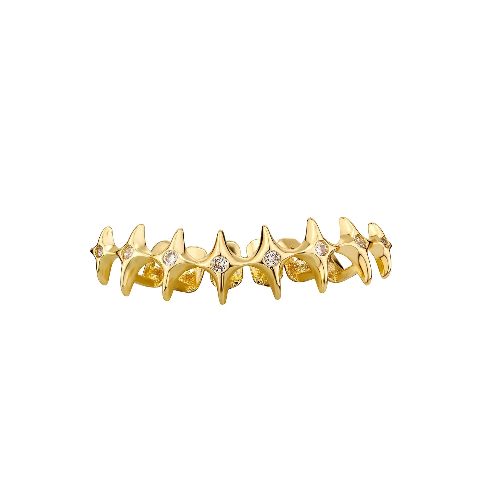 Star spikes Grillz 8x8
