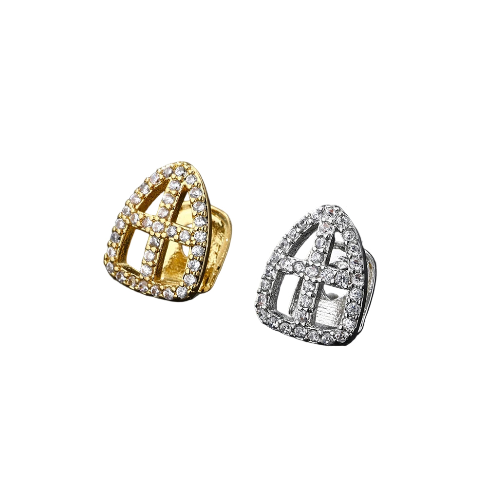 Iced out cage grillz