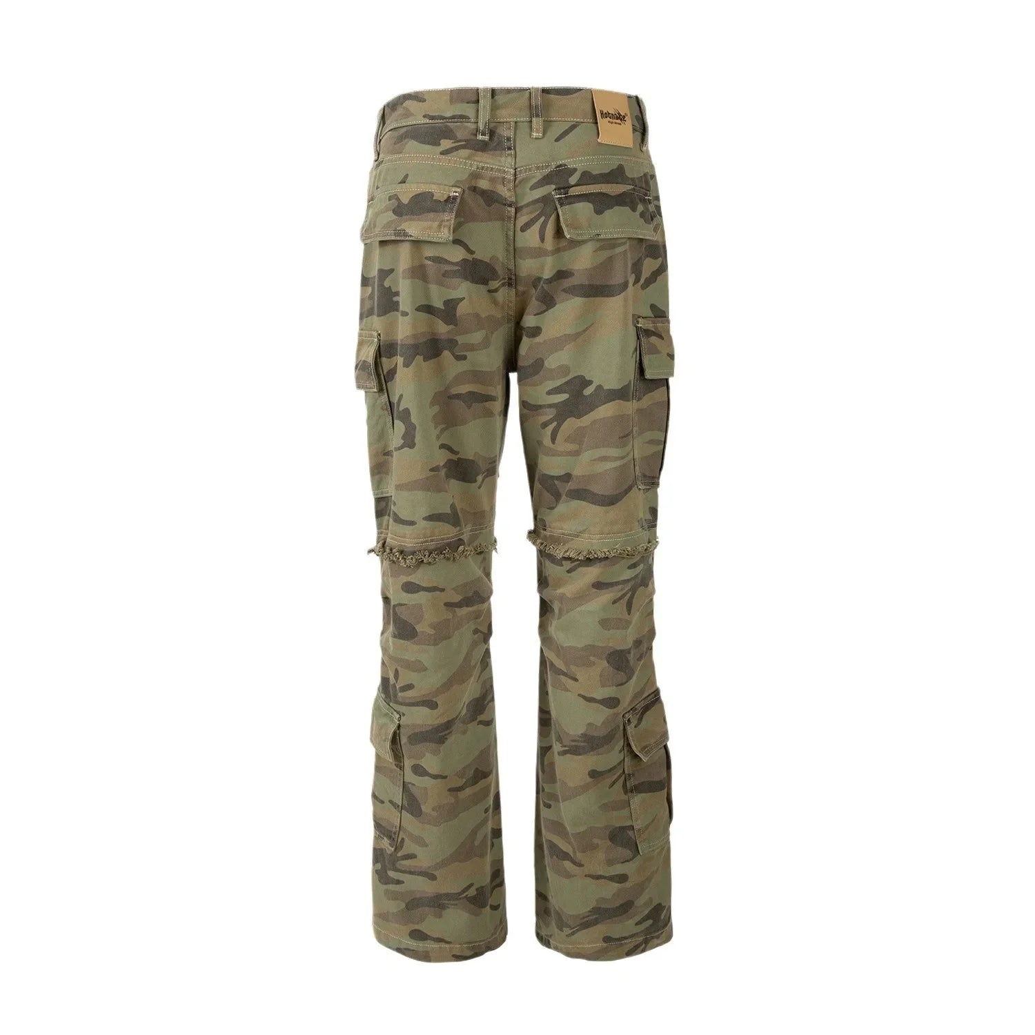 Camo Flared Jeans