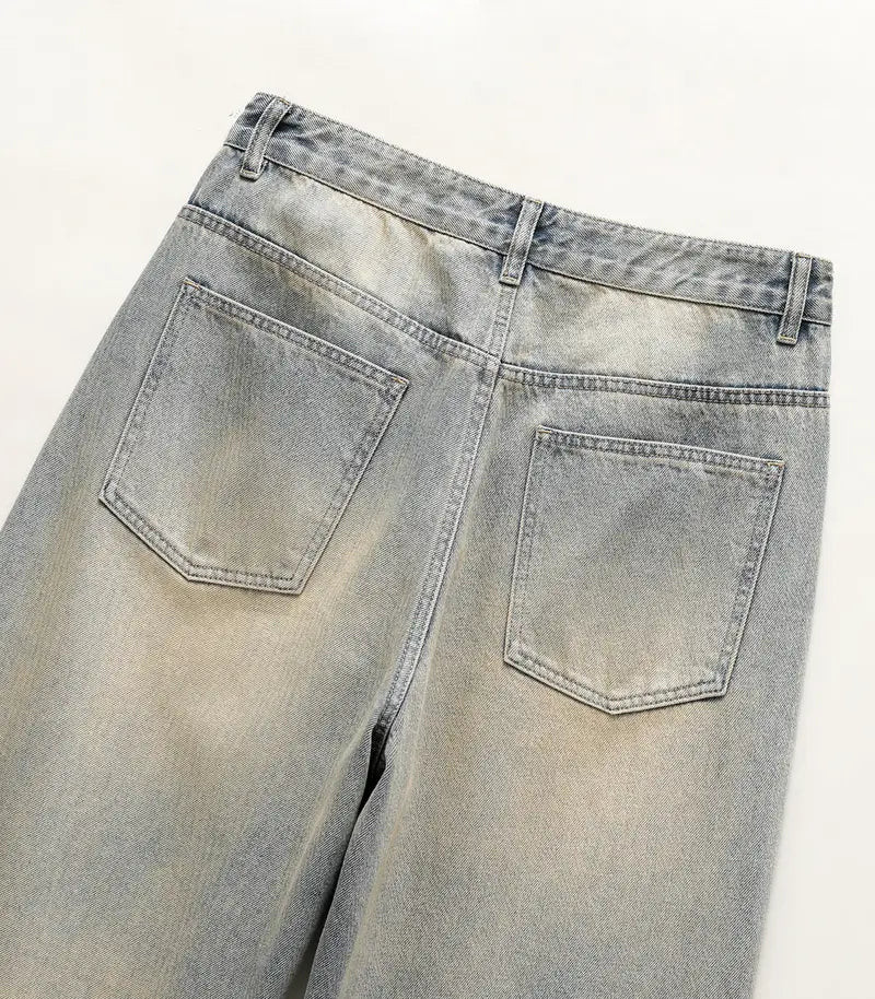 Vintage Blue Relaxed Loose Jeans