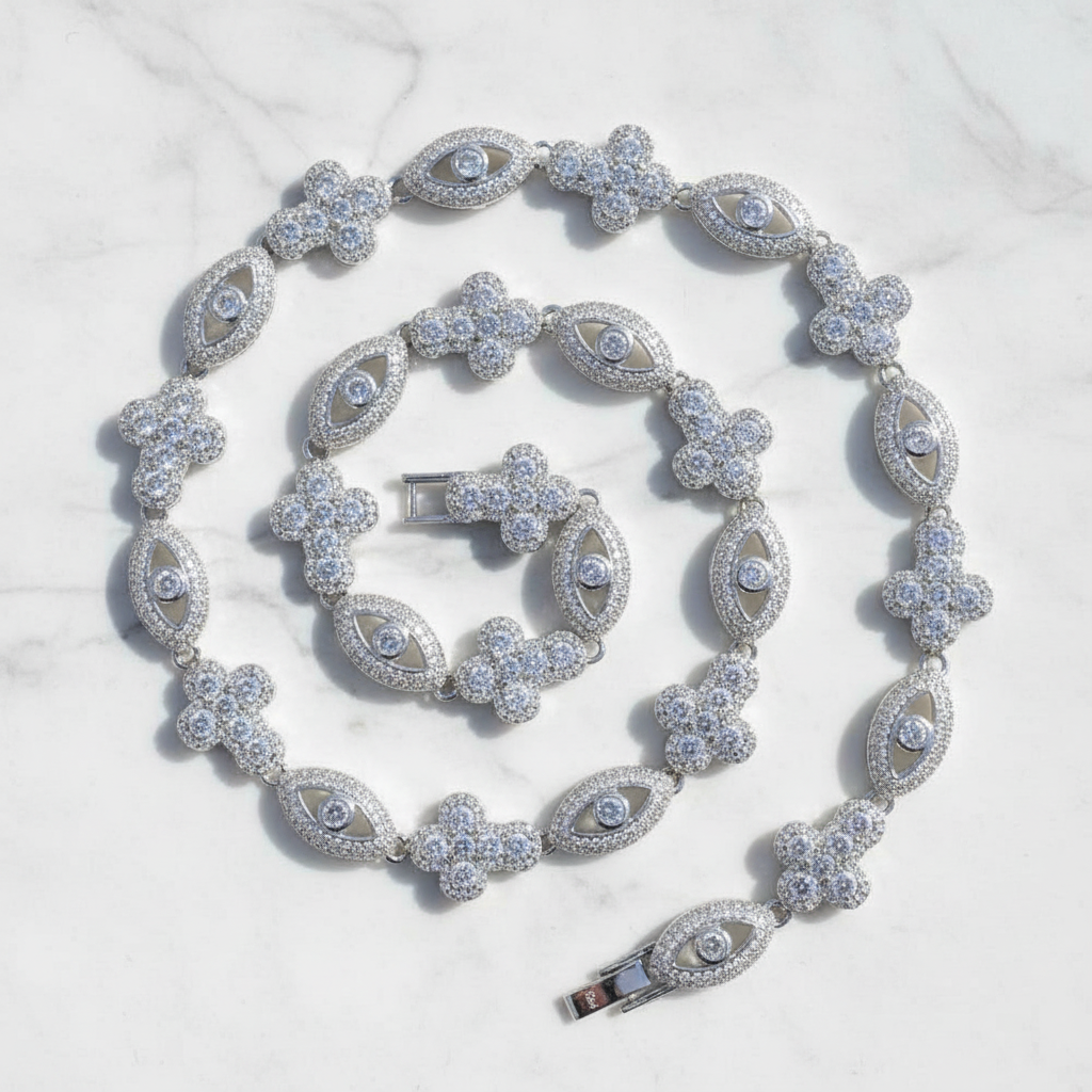 Pendente Iced-out "Divine Vision Collection"