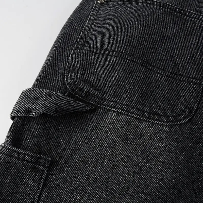 Dark Grey Chaps Slim Fit Jeans