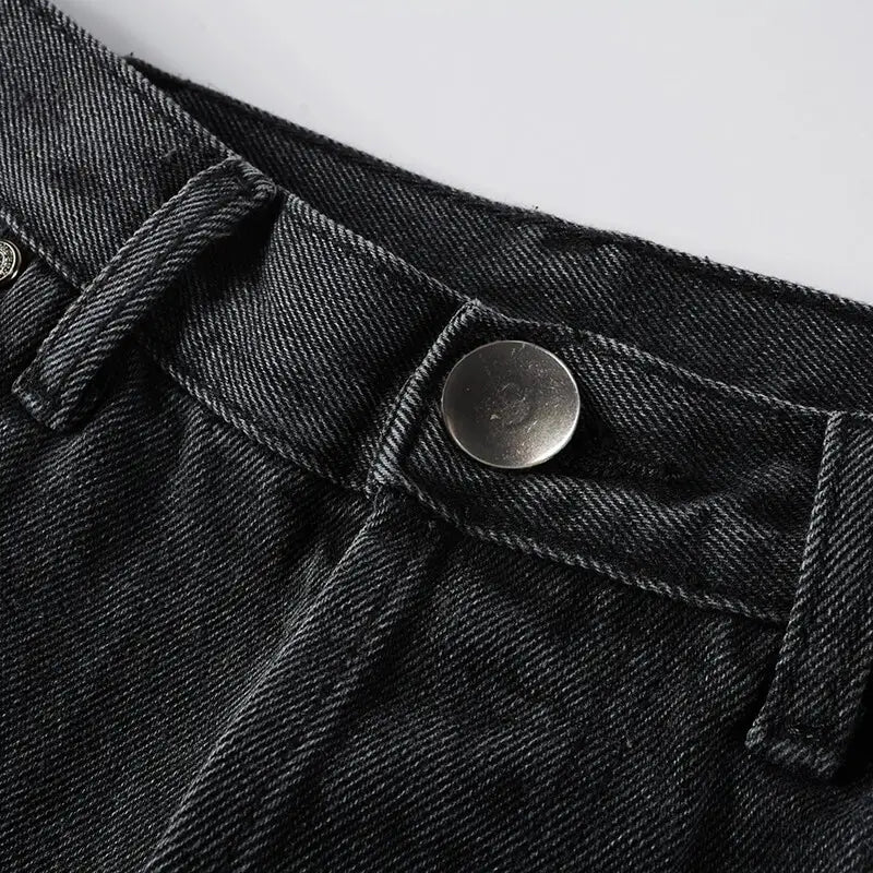 Dark Grey Chaps Slim Fit Jeans