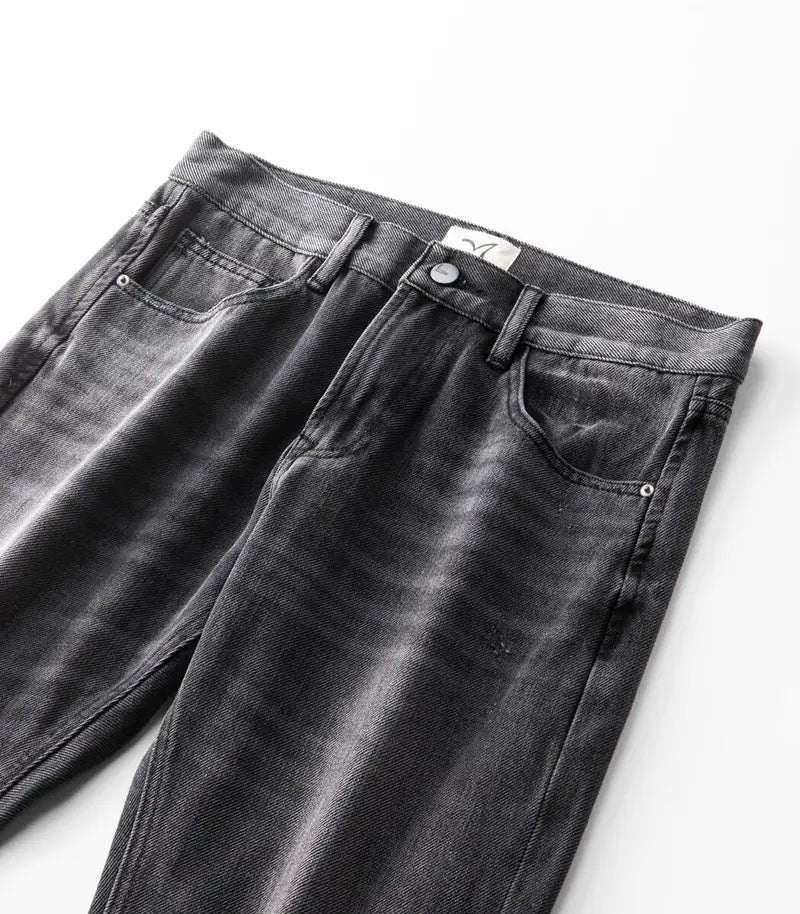 Dark Grey Slim Fit Jeans