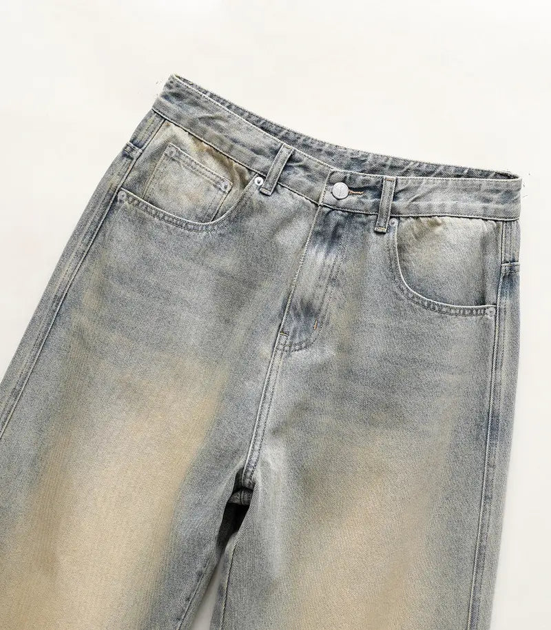 Vintage Blue Relaxed Loose Jeans