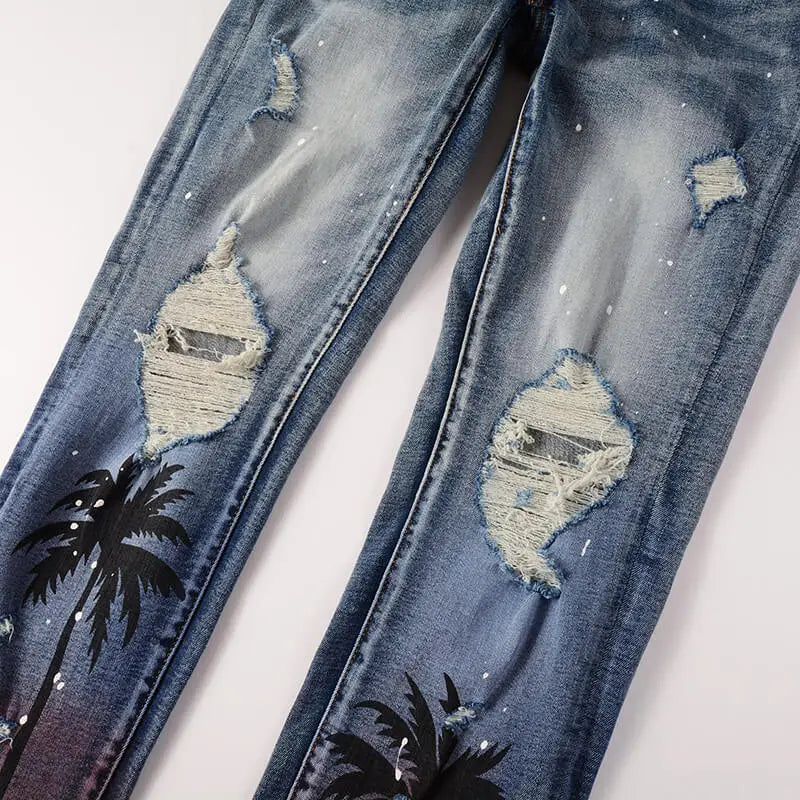 Palm Skinny Jeans