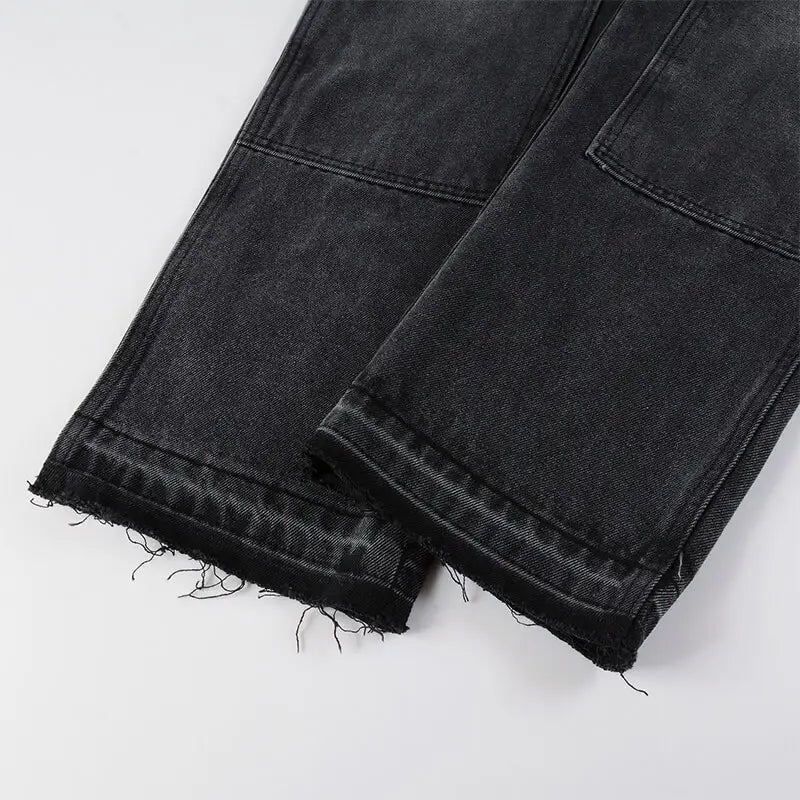 Dark Grey Chaps Slim Fit Jeans